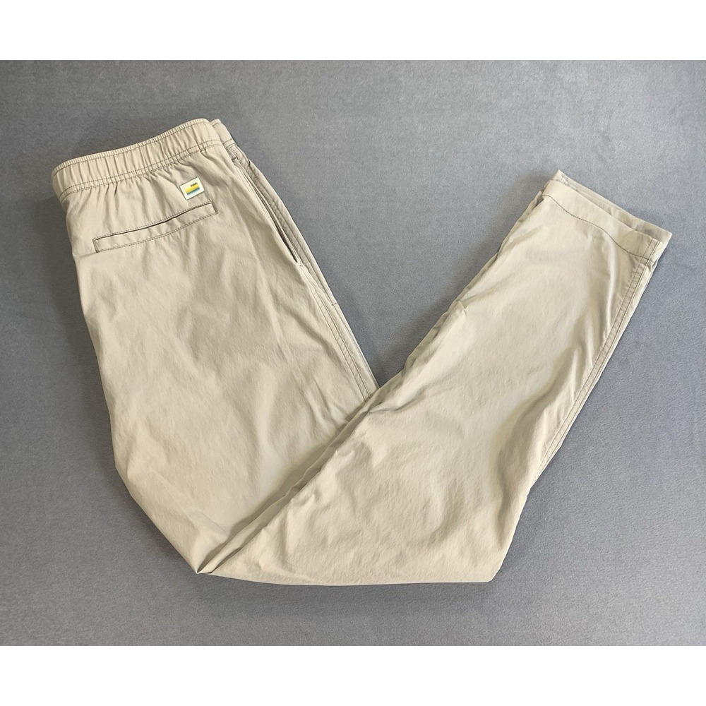 Vuori Ripstop Climber Pants (Light Grey) Men's Size Medium